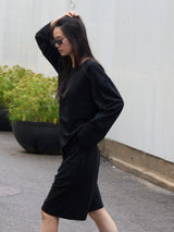 Soft Jersey Shorts BLACK