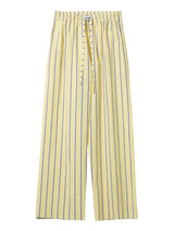 Stripe Pajama Pants YELLOW × BLACK