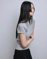 Slim Fit Short-Sleeve T-Shirt GRAY