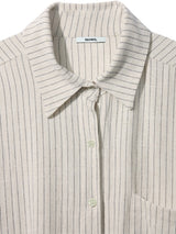 Linen-Rayon Flow Shirt IVORY