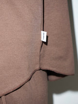 Soft Jersey Long Sleeve Tee BROWN