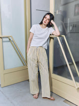 Stripe Pajama Pants YELLOW × BLACK