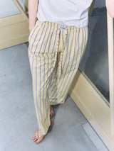 Stripe Pajama Pants YELLOW × BLACK