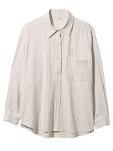 Linen-Rayon Flow Shirt IVORY