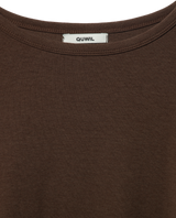 Loose Long Sleeve Tee BROWN