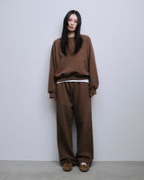 Sweat Pullover BROWN