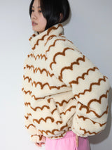 Teddy Fleece Jacket Cocoa