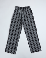 Black Stripe Pajama Pants