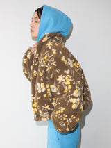 Teddy Fleece Jacket Floral