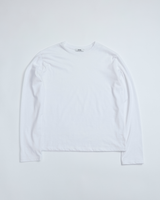 Slim Fit Long-Sleeve T-Shirt WHITE