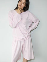 Soft Jersey Shorts  PINK