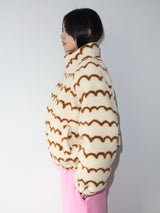 Teddy Fleece Jacket Cocoa
