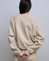 Sweat Pullover BEIGE