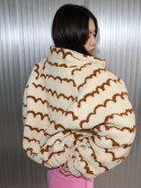 Teddy Fleece Jacket Cocoa