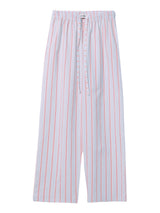 Stripe Pajama Pants BLUE × RED