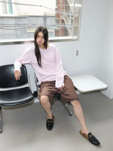 Soft Jersey Shorts BROWN