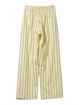 Stripe Pajama Pants YELLOW × BLACK