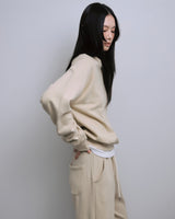 Sweat Pullover BEIGE