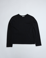 Slim Fit Long-Sleeve T-Shirt BLACK