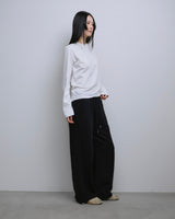 Slim Fit Long-Sleeve T-Shirt WHITE