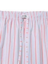 Stripe Pajama Pants BLUE × RED