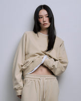 Sweat Pullover BEIGE