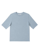 Soft Touch Half Sleeve Tee LIGHT BLUE