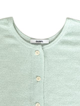 Sheer Knit Cardigan LIGHT GREEN